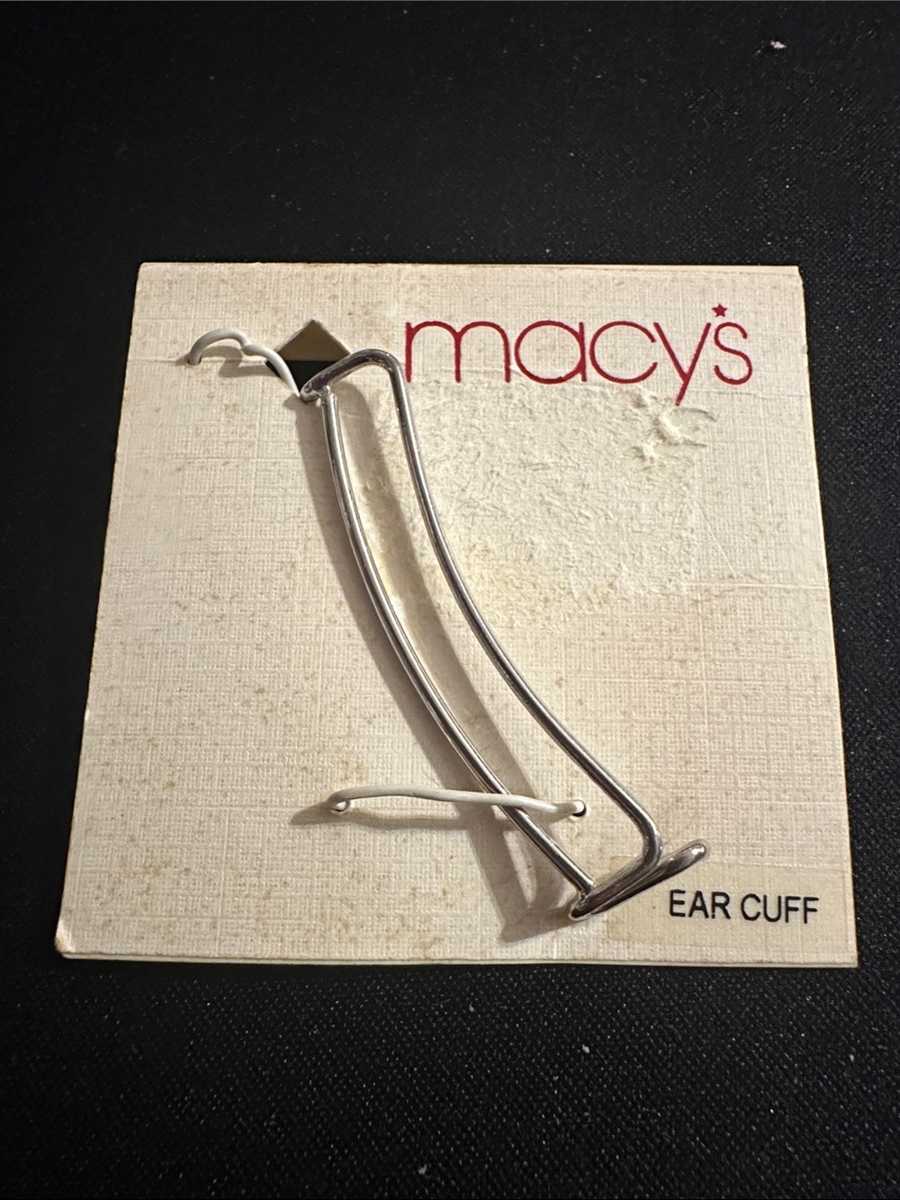 Macy's Silver-Tone Ear Cuff
#37
